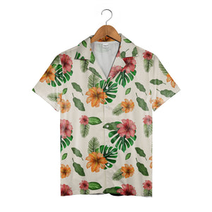 Island Heritage Floral Hawaiian Shirt Classic Tropical Comfort Fit