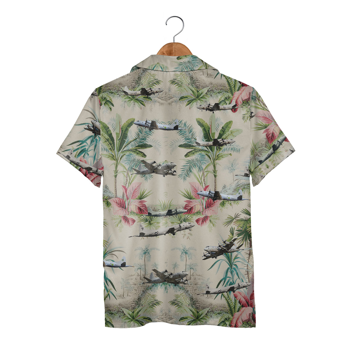 Us Navy Lockheed P-3 Orion Trendy Hawaiian Shirt, Short Sleeve Trendy Hawaiian Shirt For Men