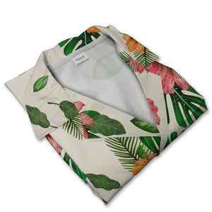 Island Heritage Floral Hawaiian Shirt Classic Tropical Comfort Fit