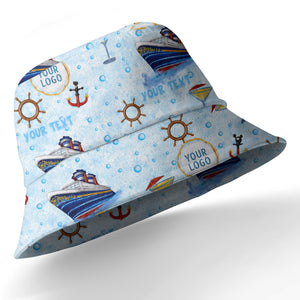 cruise ships & cocktail glasses fun cartoon hawaiian shirt for men