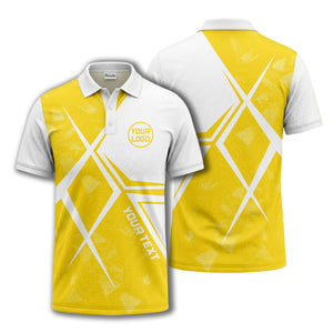 monochrome geometric triangles & abstract shapes modern urban polo shirt