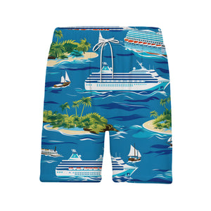 Tropical Cruise Ship & Sailboat Hawaiian Shirt – Island & Ocean Vibes