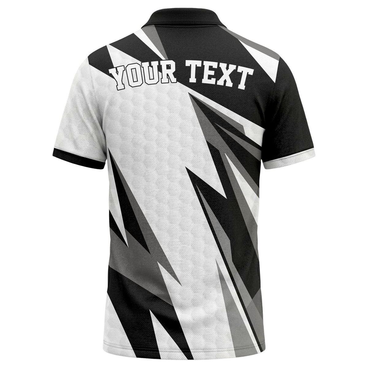 Custom Lightning Strike Polo Shirt – Personalized Logo & Name, Multiple Colors