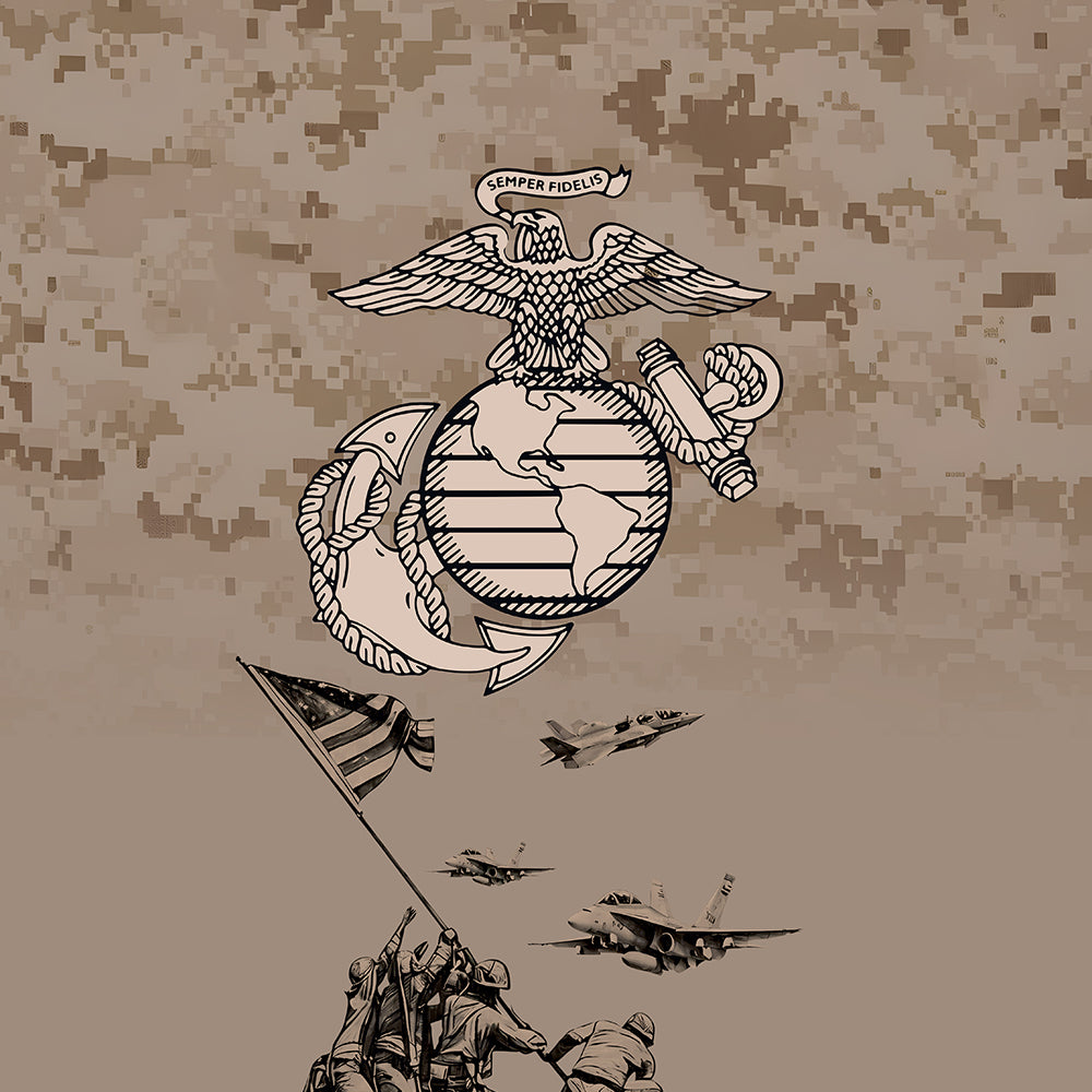 US Marines Veteran - Custom Military Shirts