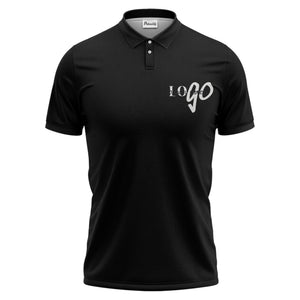 luxury minimalist custom golf club logo polo shirt for men