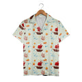 Ocean Sailboat & Seashell Hawaiian Shirt – Coral Reef Nautical Adventure