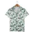 Vintage WWII Propeller Plane Camo Military Hawaiian Shirt – Aviation Print