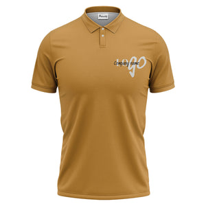 luxury minimalist custom golf club logo polo shirt for men