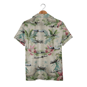Us Navy Lockheed P-3 Orion Trendy Hawaiian Shirt, Short Sleeve Trendy Hawaiian Shirt For Men