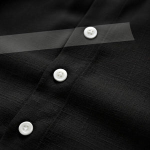 diagonal stripe logo modern hawaiian shirt