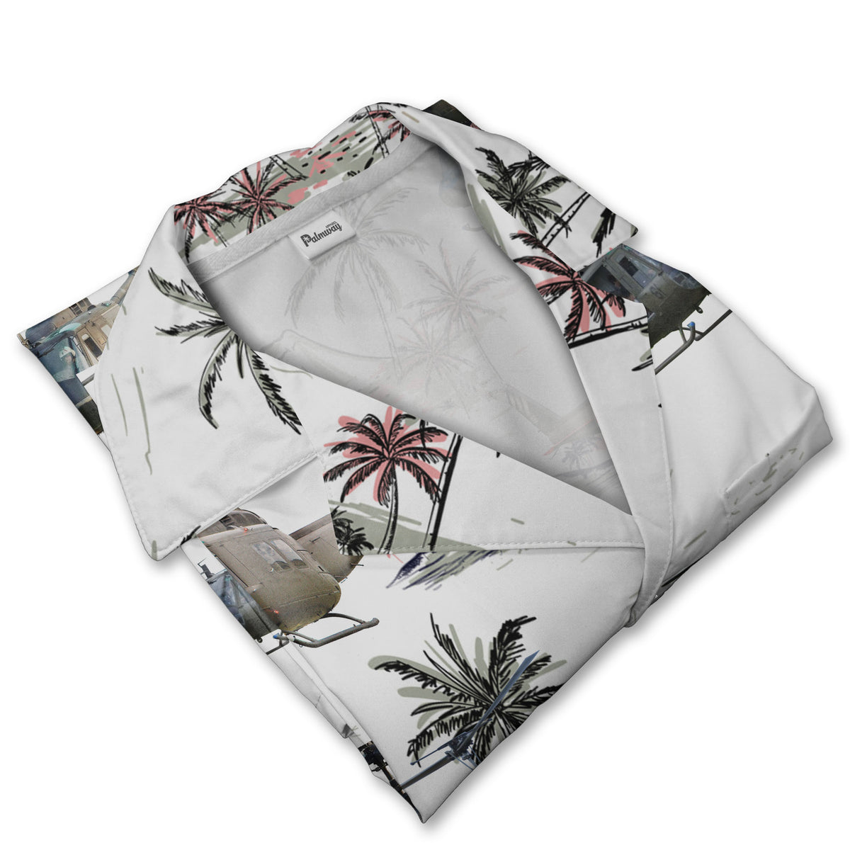 U.S. Army Bell UH-1 Huey Trendy Hawaiian Shirt Military Aviation Tribute