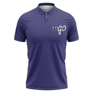 luxury minimalist custom golf club logo polo shirt for men