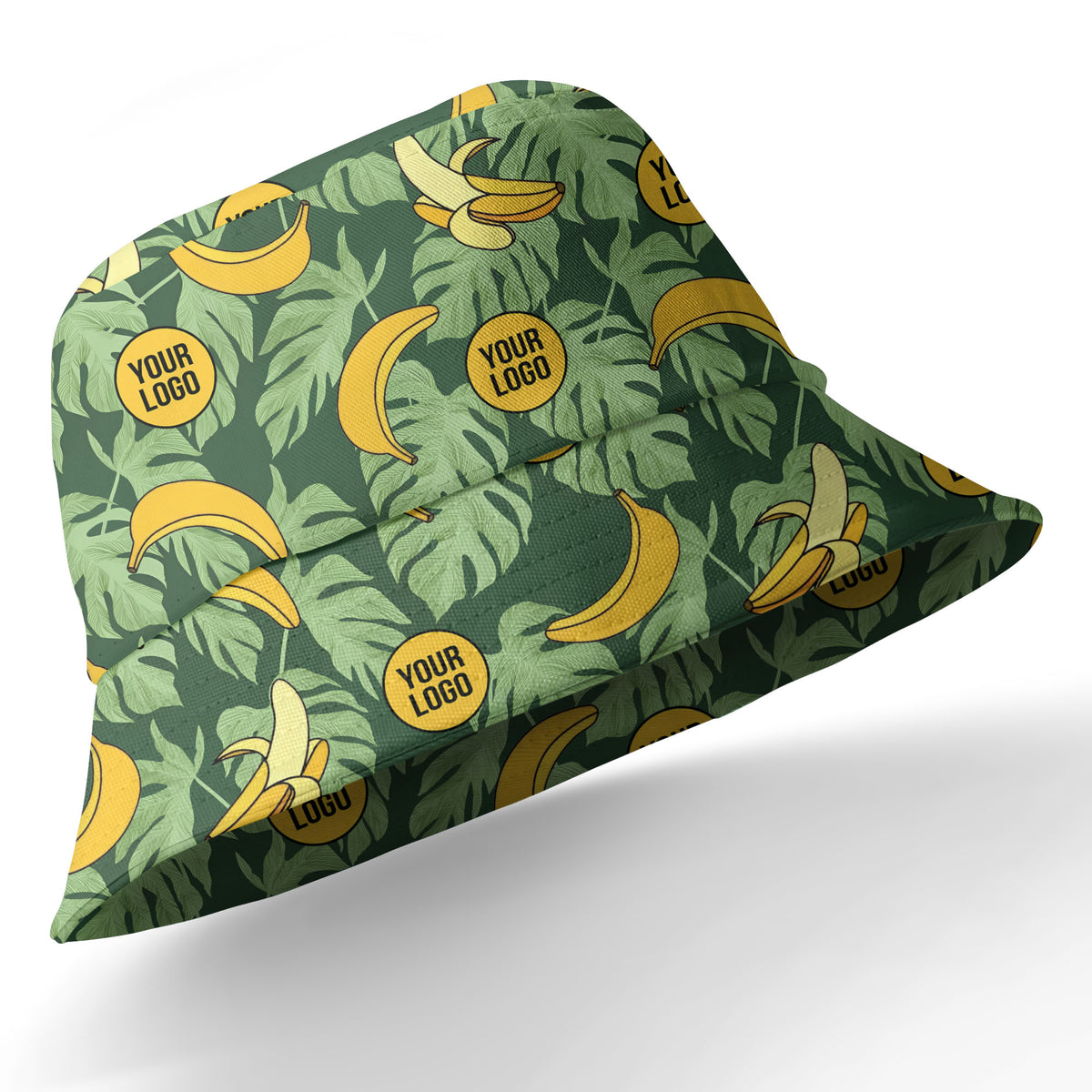 banana bunches & monstera leaves hawaiian shirt for beach vacations
