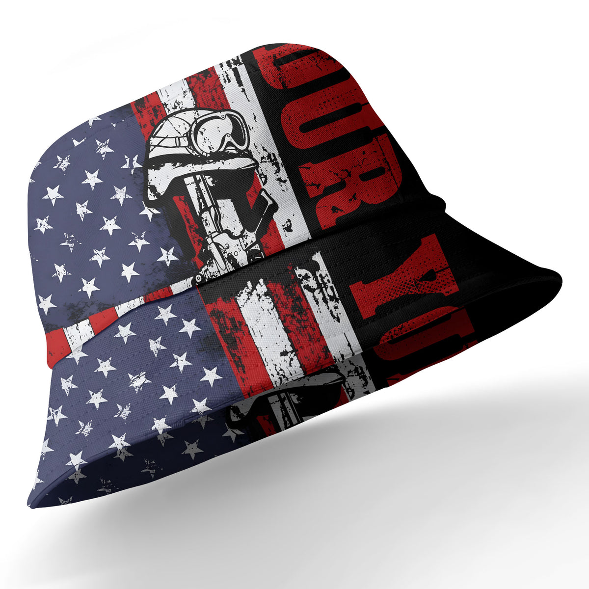 distressed american flag bald eagles & combat boots hawaiian shirt