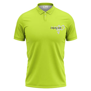luxury minimalist custom golf club logo polo shirt for men