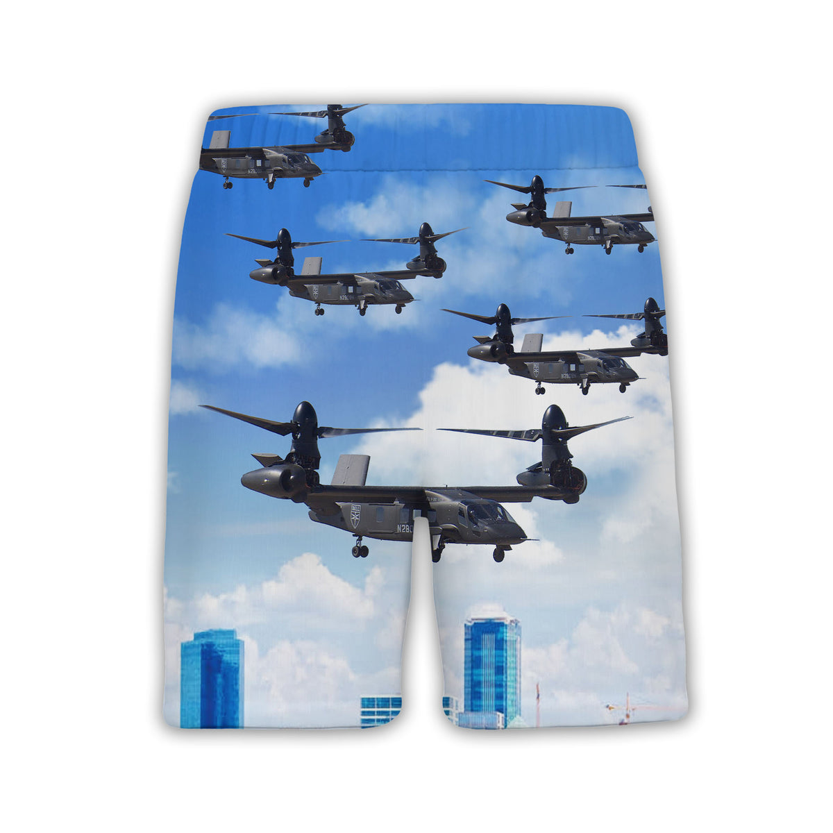 Us Army Bell V-280 Valor Flying Over Fort Worth, Texas Trendy Hawaiian Shirt2