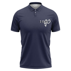 luxury minimalist custom golf club logo polo shirt for men