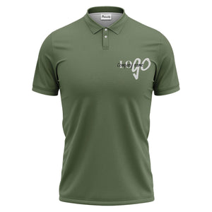 luxury minimalist custom golf club logo polo shirt for men