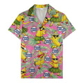 banana luau party cartoon bananas in sunglasses hawaiian shirt