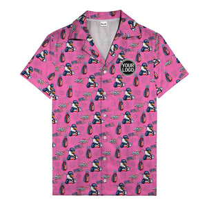usa bald eagles golf bags fireworks hawaiian shirt for men
