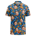 Custom Face Retro Cassette Hawaiian Shirt – Personalized Photo Aloha Shirt