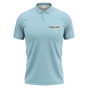 luxury minimalist custom golf club logo polo shirt for men