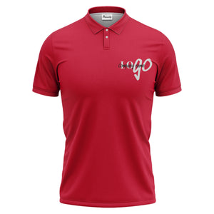 luxury minimalist custom golf club logo polo shirt for men