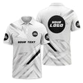 Custom Honeycomb Geometric Golf Polo Shirt with Logo – Personalized Team, Corporate & Tournament Golf Shirt