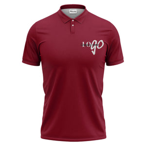 luxury minimalist custom golf club logo polo shirt for men