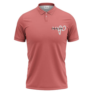luxury minimalist custom golf club logo polo shirt for men