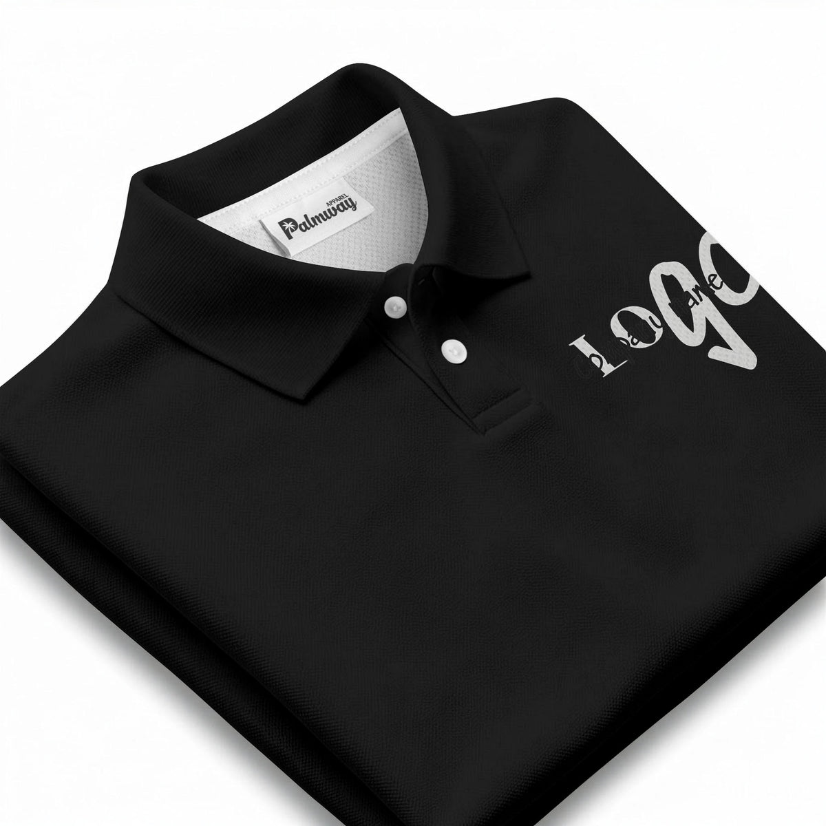 luxury minimalist custom golf club logo polo shirt for men