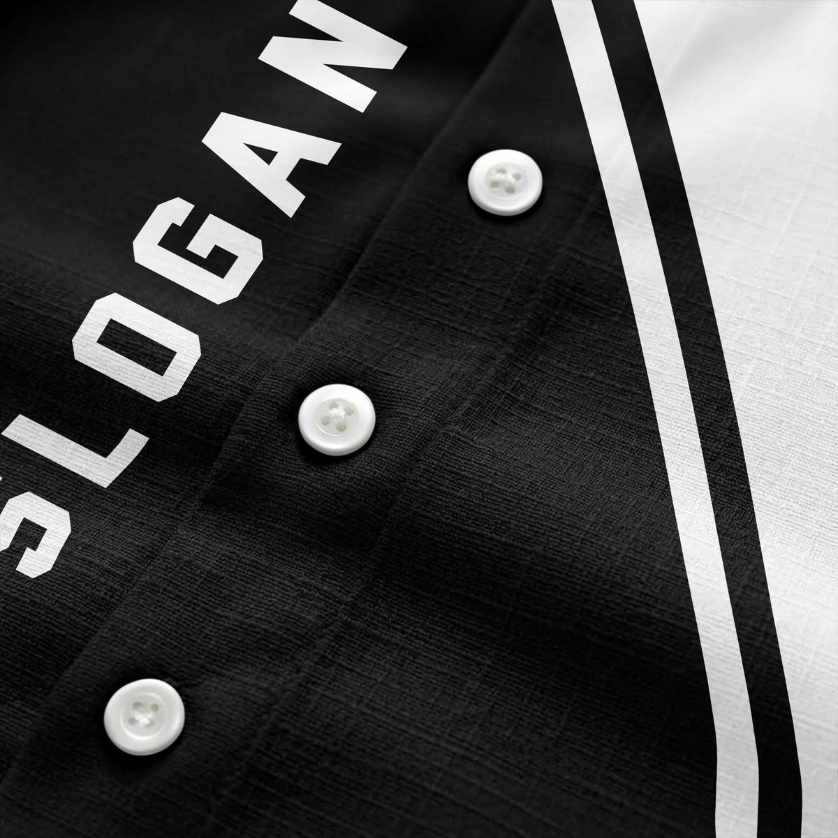 monochrome diagonal stripe custom logo & text hawaiian shirt