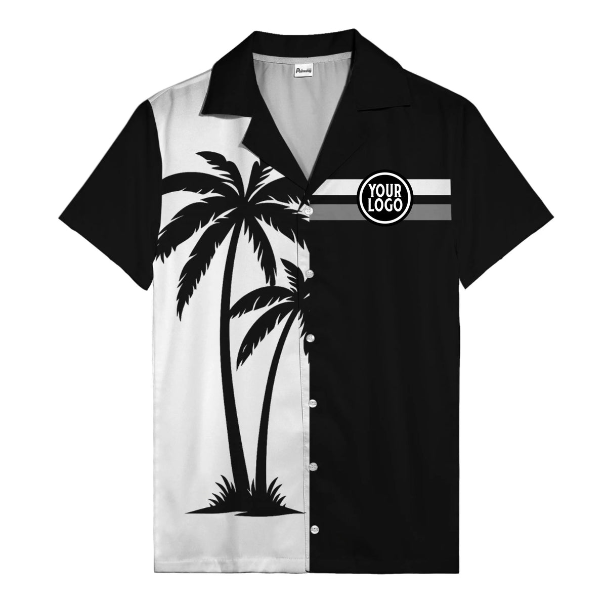 01_custom_multi_color_tropical_palm_tree_striped_polo_shirt_summer_beach_vibe