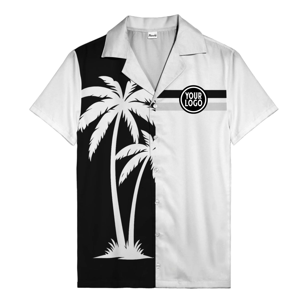 01_custom_multi_color_tropical_palm_tree_striped_polo_shirt_summer_beach_vibe