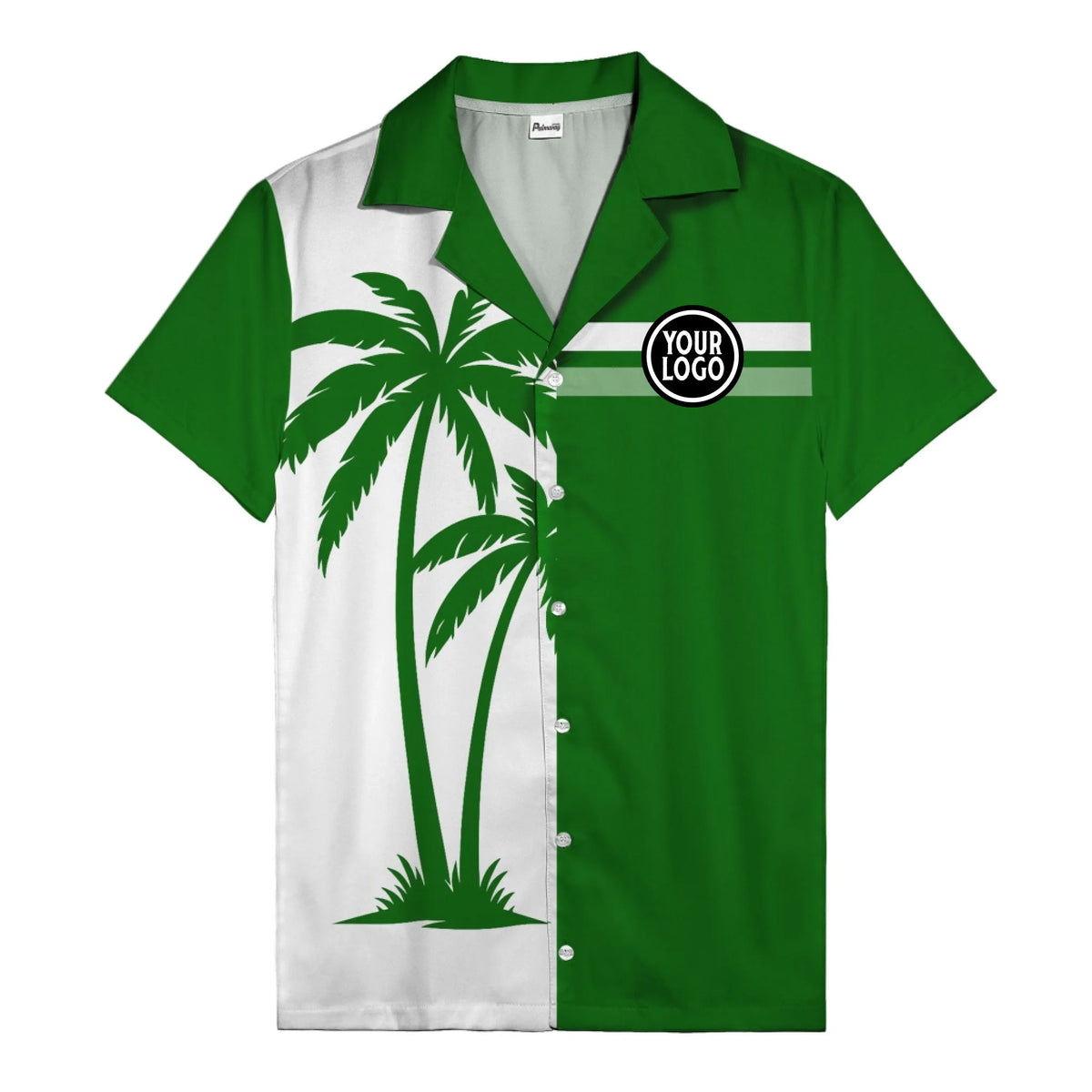01_custom_multi_color_tropical_palm_tree_striped_polo_shirt_summer_beach_vibe
