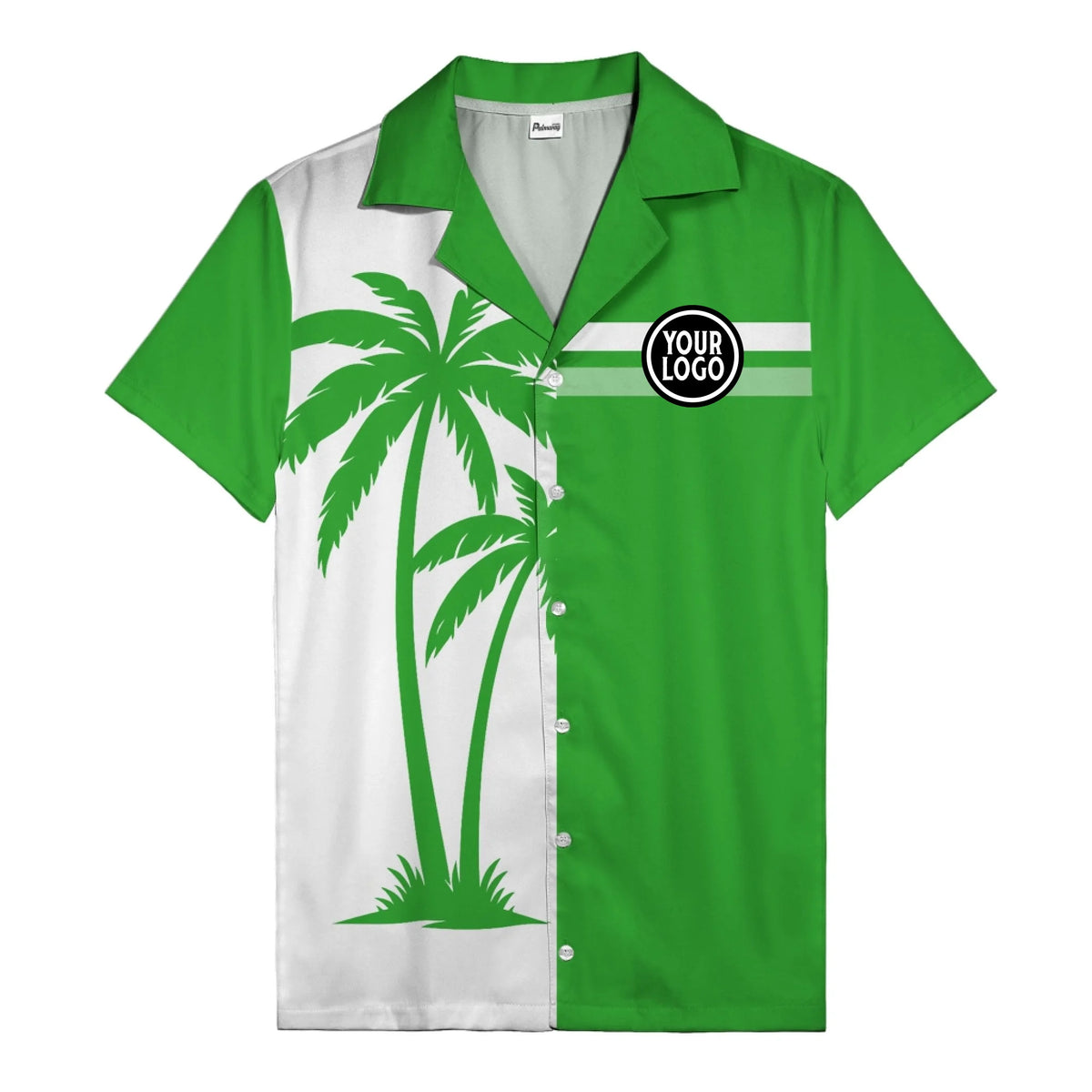01_custom_multi_color_tropical_palm_tree_striped_polo_shirt_summer_beach_vibe