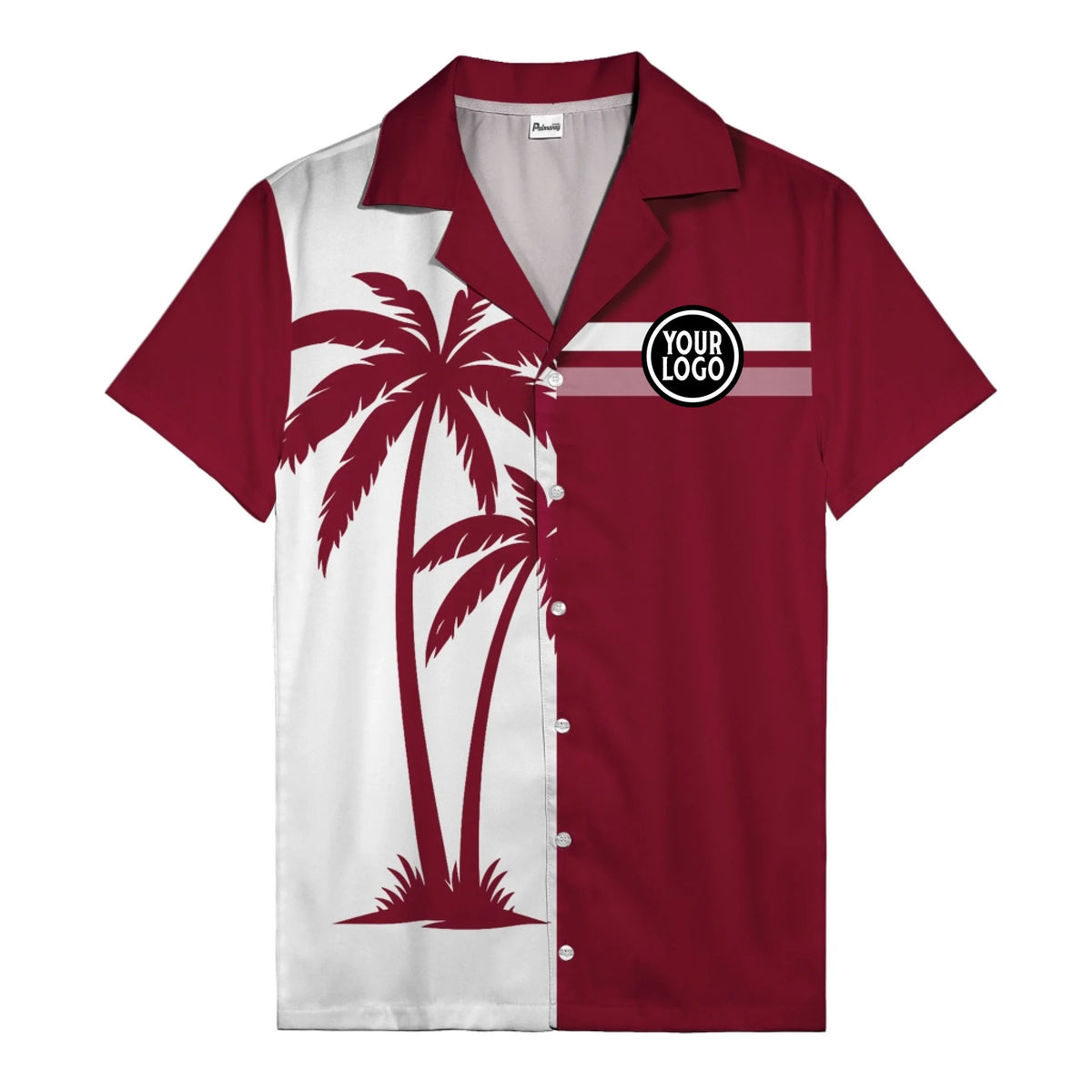 01_custom_multi_color_tropical_palm_tree_striped_polo_shirt_summer_beach_vibe