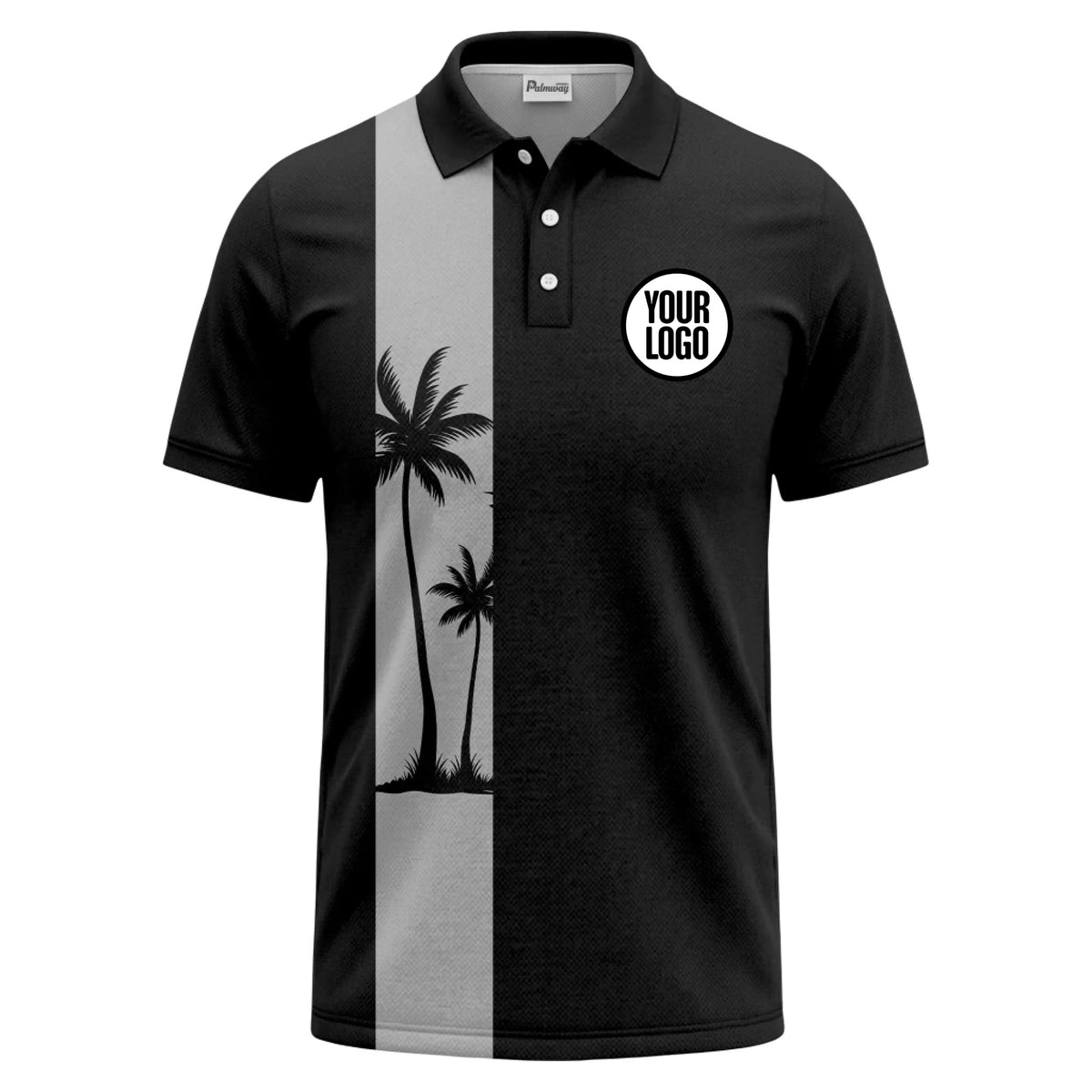 01_custom_multi_color_tropical_palm_tree_striped_polo_shirt_summer_beach_vibe