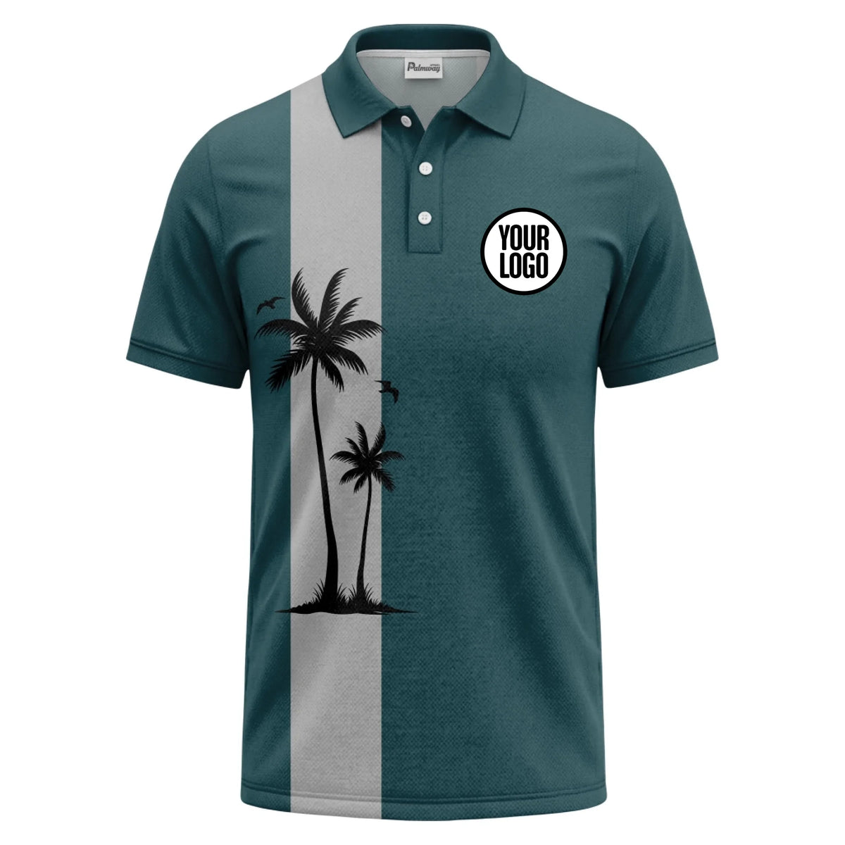 01_custom_multi_color_tropical_palm_tree_striped_polo_shirt_summer_beach_vibe