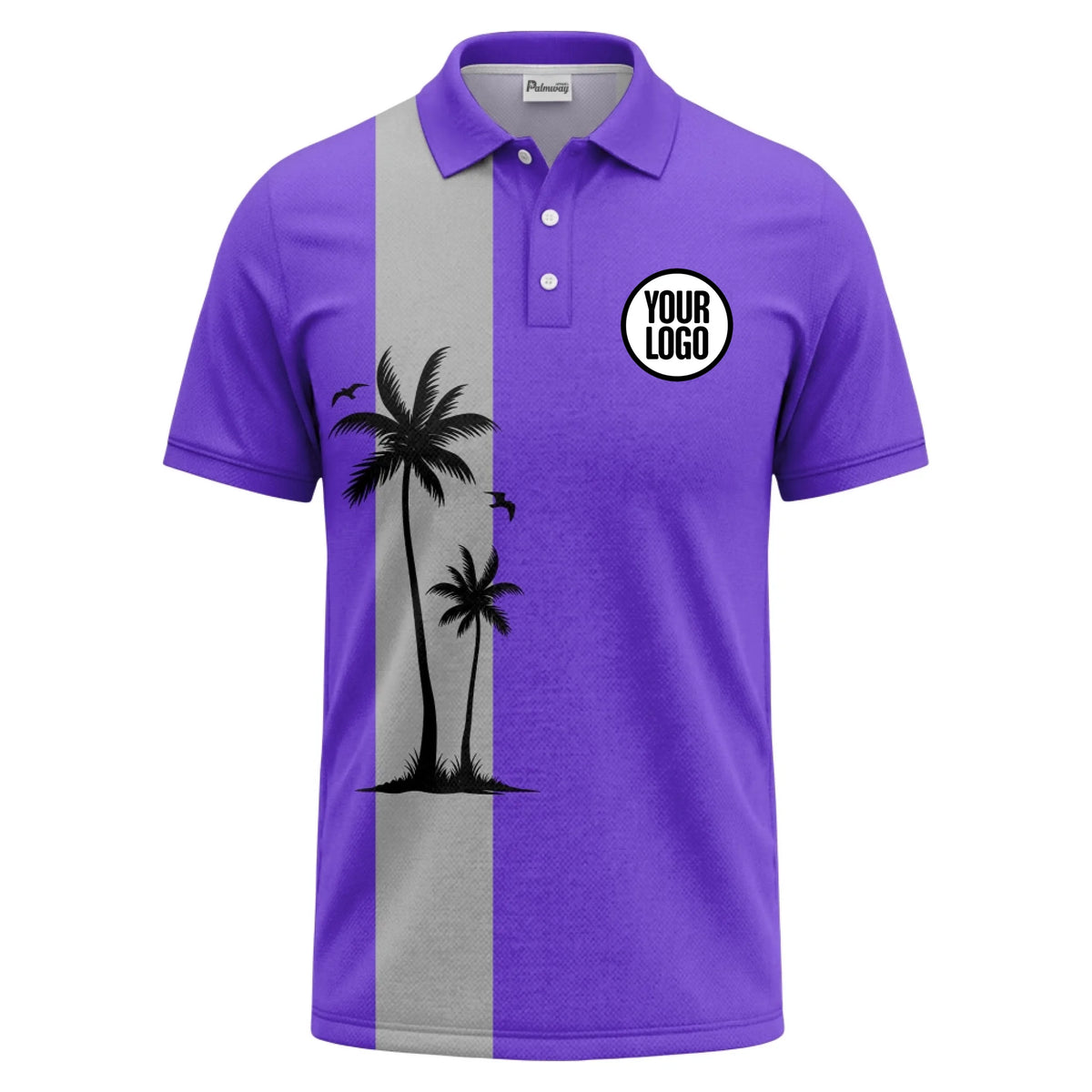 01_custom_multi_color_tropical_palm_tree_striped_polo_shirt_summer_beach_vibe