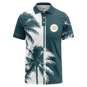 01_custom_multi_color_tropical_palm_tree_striped_polo_shirt_summer_beach_vibe