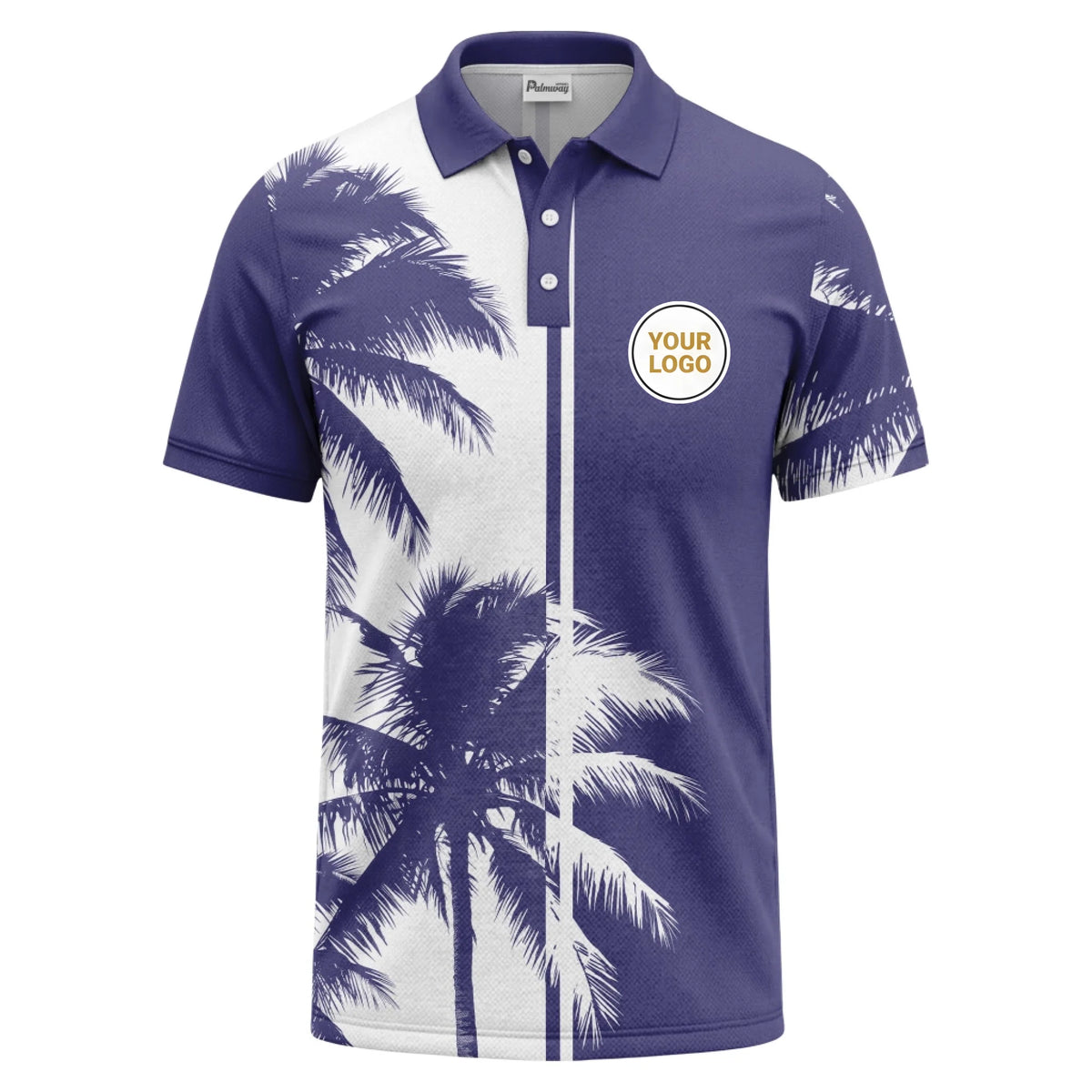 01_custom_multi_color_tropical_palm_tree_striped_polo_shirt_summer_beach_vibe