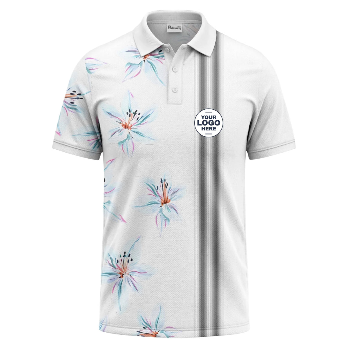 01_custom_multi_color_tropical_palm_tree_striped_polo_shirt_summer_beach_vibe