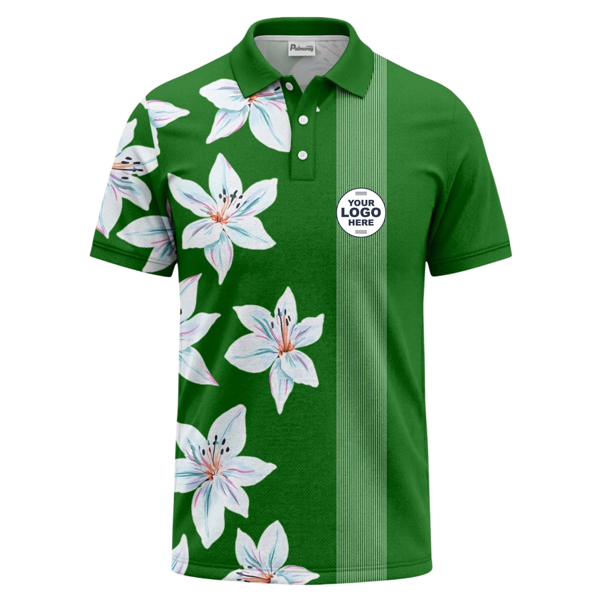 01_custom_multi_color_tropical_palm_tree_striped_polo_shirt_summer_beach_vibe