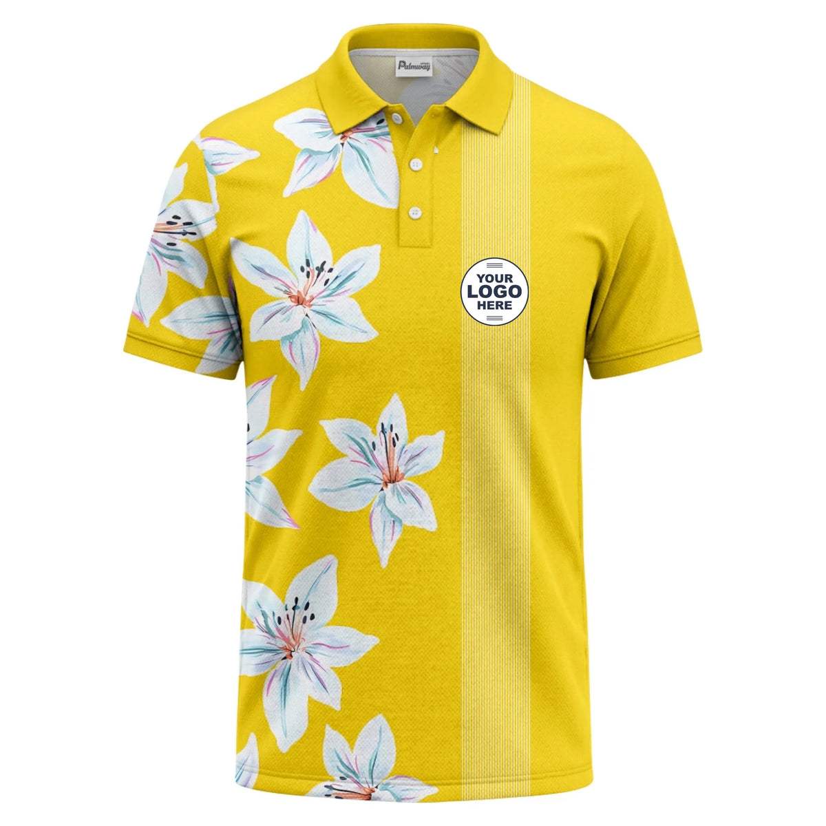 01_custom_multi_color_tropical_palm_tree_striped_polo_shirt_summer_beach_vibe