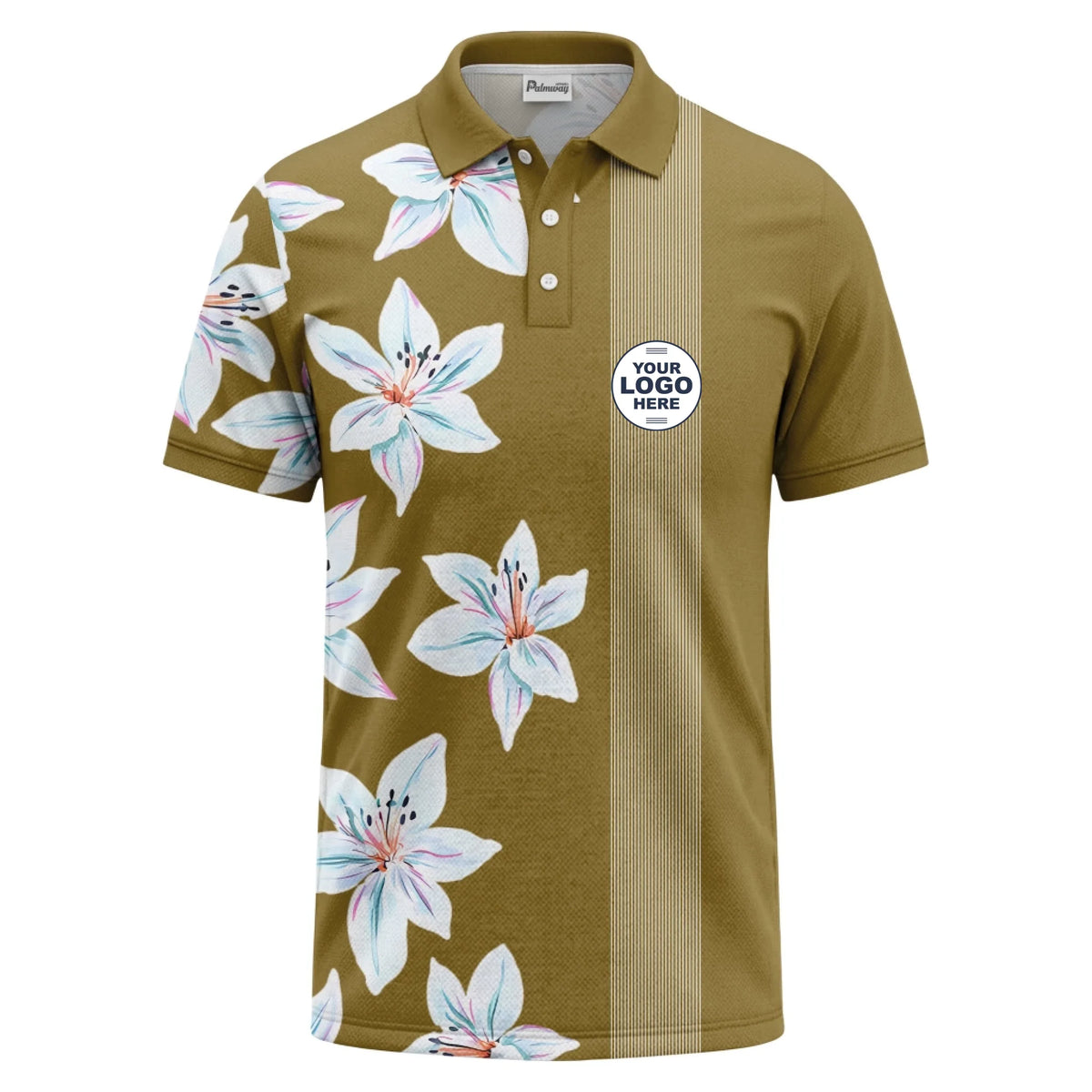 01_custom_multi_color_tropical_palm_tree_striped_polo_shirt_summer_beach_vibe