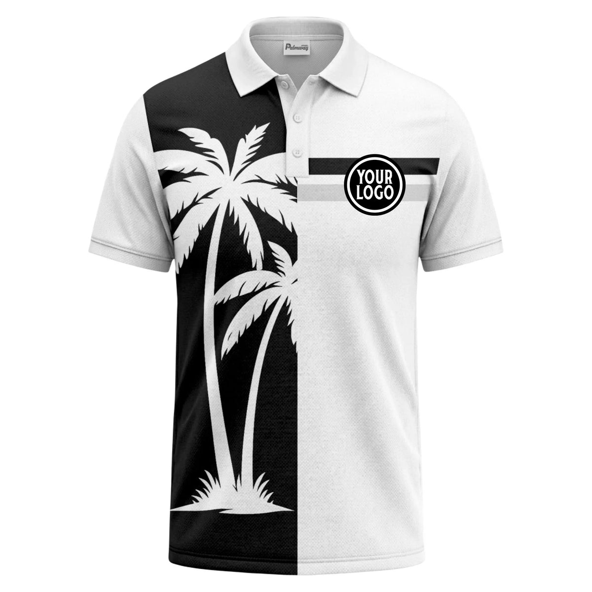 01_custom_multi_color_tropical_palm_tree_striped_polo_shirt_summer_beach_vibe