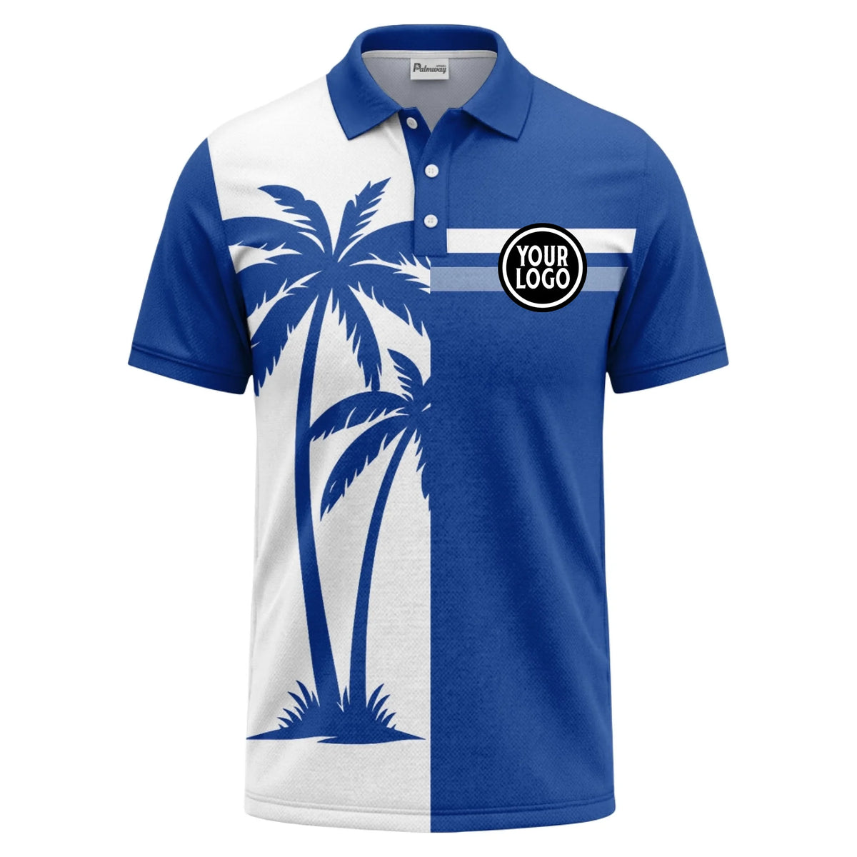 01_custom_multi_color_tropical_palm_tree_striped_polo_shirt_summer_beach_vibe