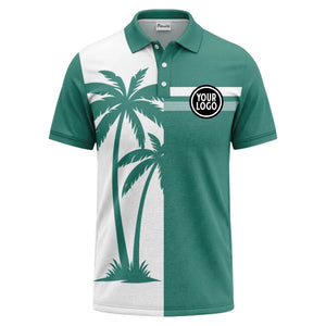01_custom_multi_color_tropical_palm_tree_striped_polo_shirt_summer_beach_vibe