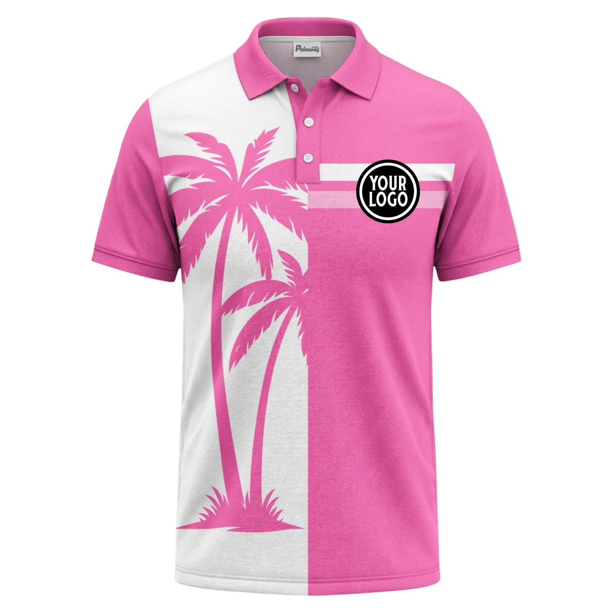 01_custom_multi_color_tropical_palm_tree_striped_polo_shirt_summer_beach_vibe